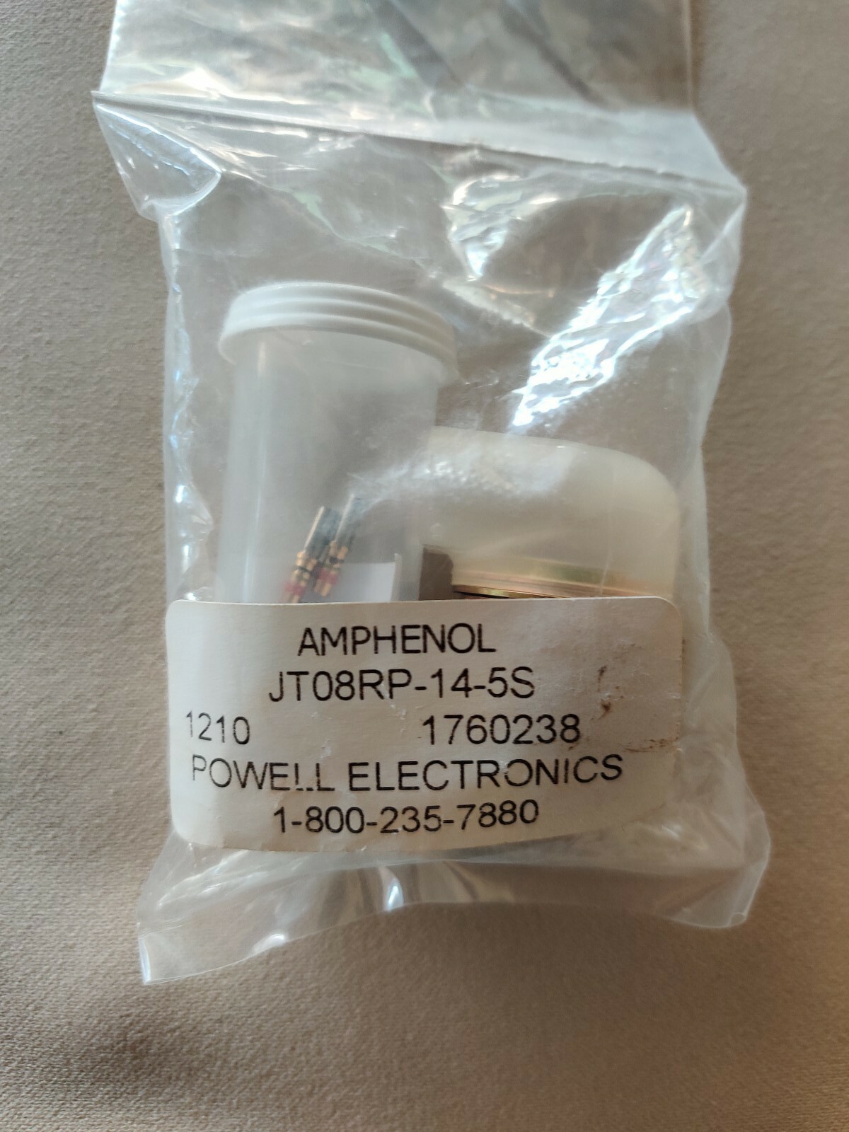AMPHENOL JT08RP14-5S / JT08RP145S (BRAND NEW)