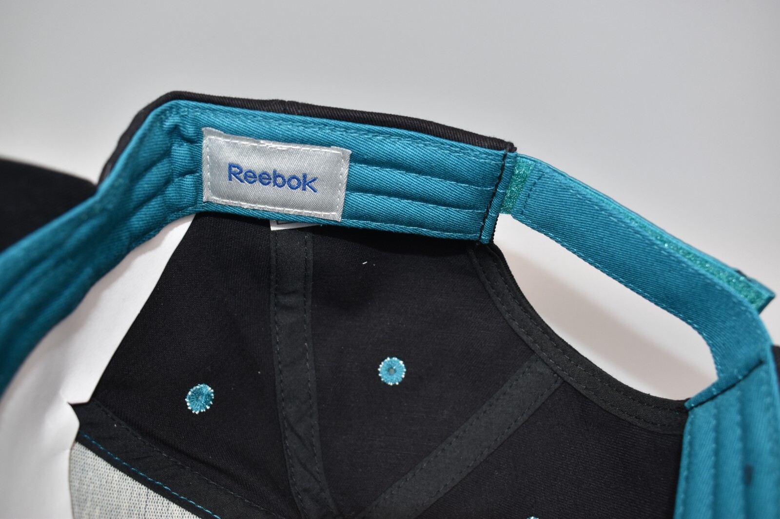 San Jose Sharks Reebok Vintage Strapback Cap Hat