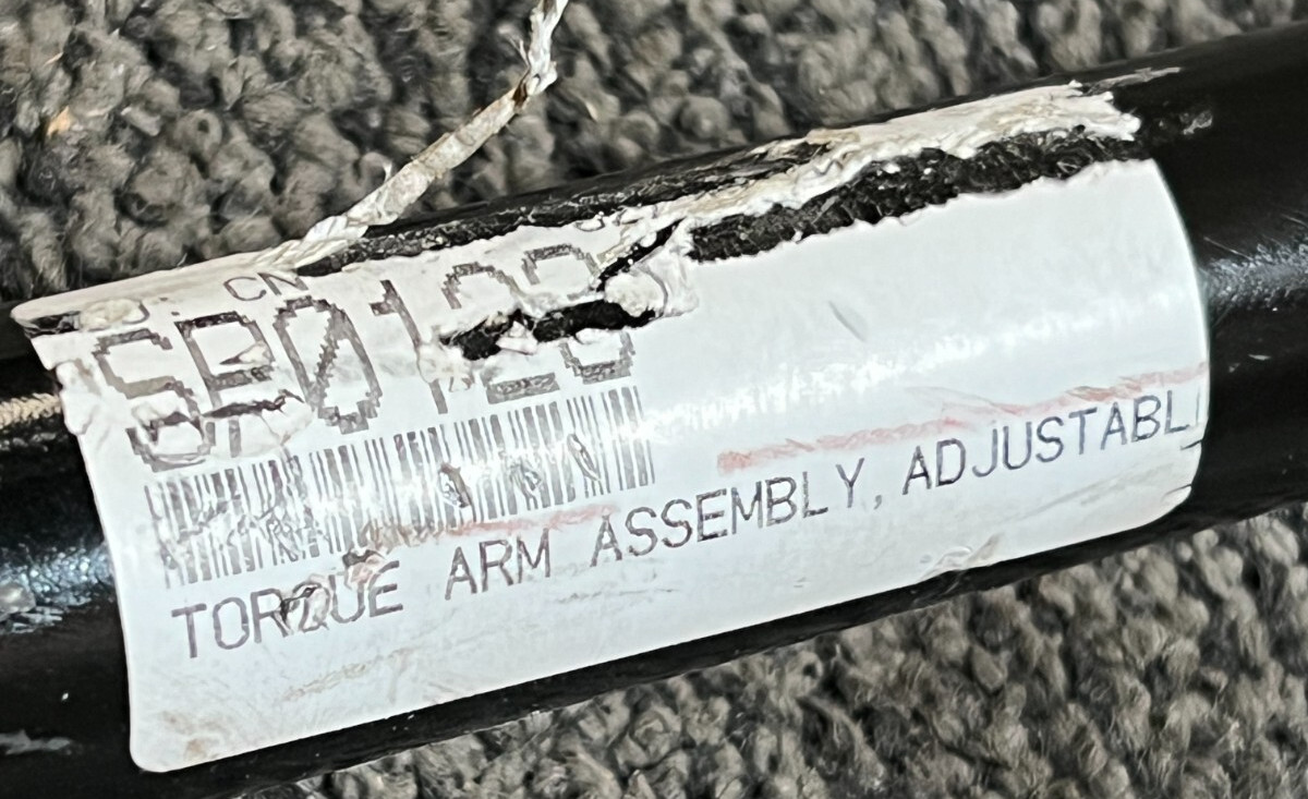 SP0123 Torque Arm Assembly Adjustable CH04092023