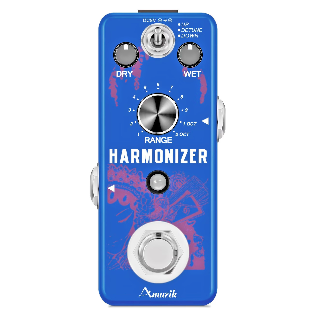 AMUZIK Pitch Box Harmonizer Harmony Pitch Shifter Detune - VERY KOOL Pedal!