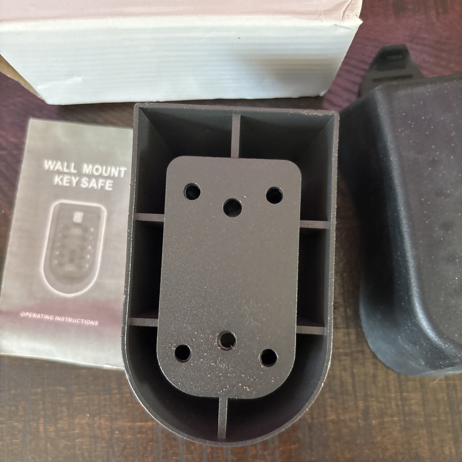 Wall Mounted Outdoor Key Storage Lock Box 10 Digit Push-Button Combination