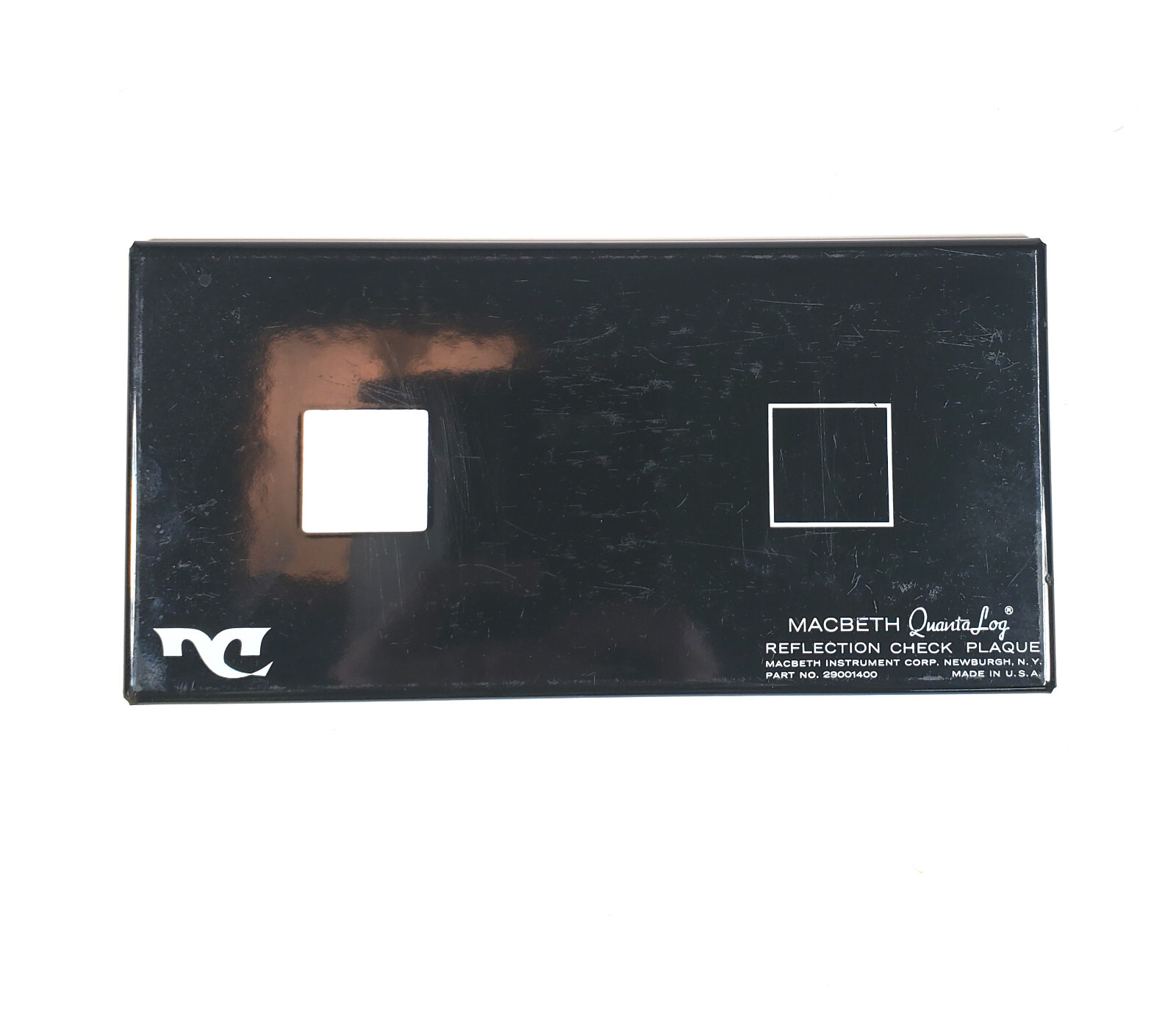 Macbeth Reflection Check Plaque