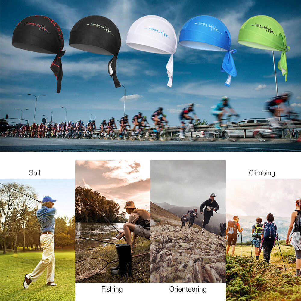 Cycling Adjustable Headwrap Breathable Quick-dry Headband A7V9