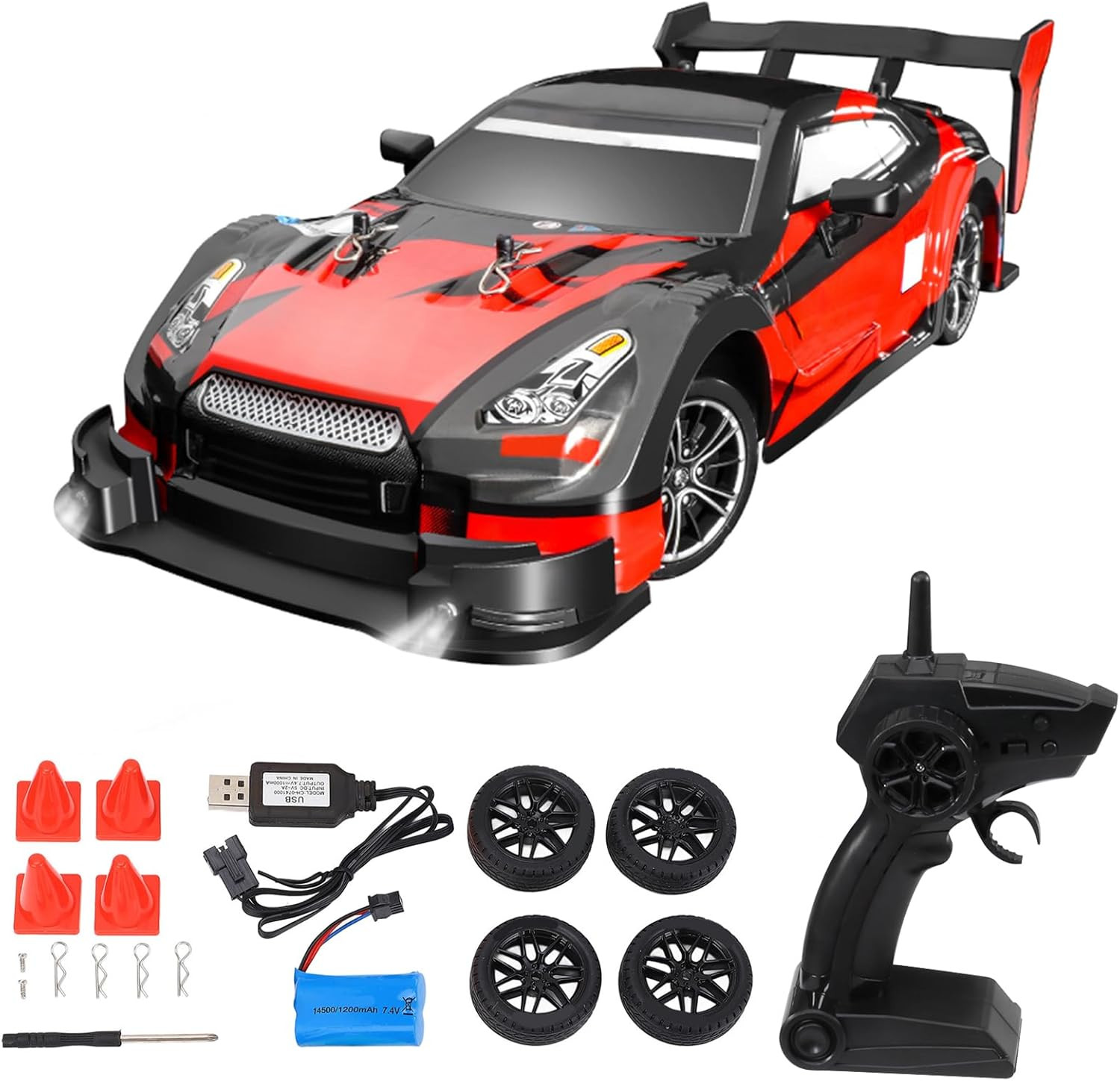 RC Drift Car 1/16 RC Car Remote Control Car 2.4Ghz 4WD 30Km/H RC Race Car High S