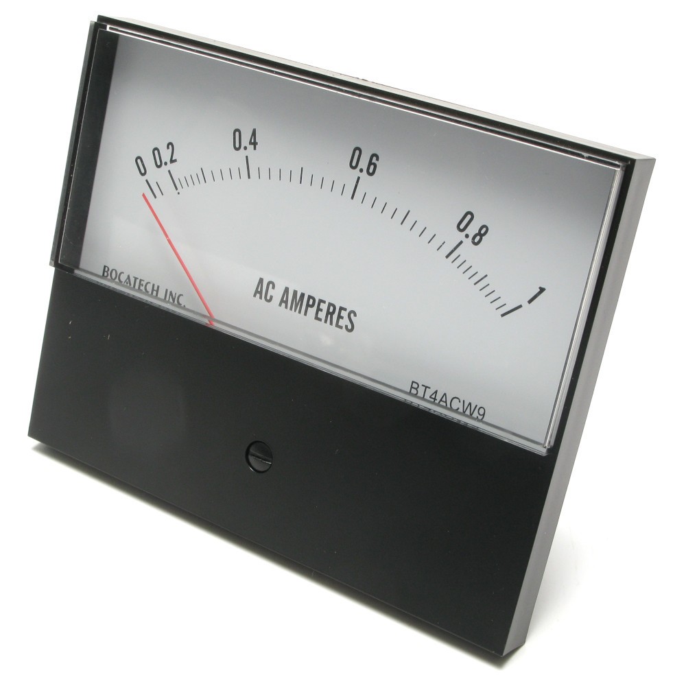 Panel Meter, 0 - 1 Amps AC, Size 130mm x 100mm