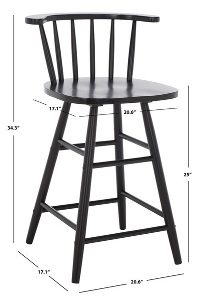 Safavieh JAY WOOD COUNTER STOOL, Reduced Price 2172778813 BST1403A
