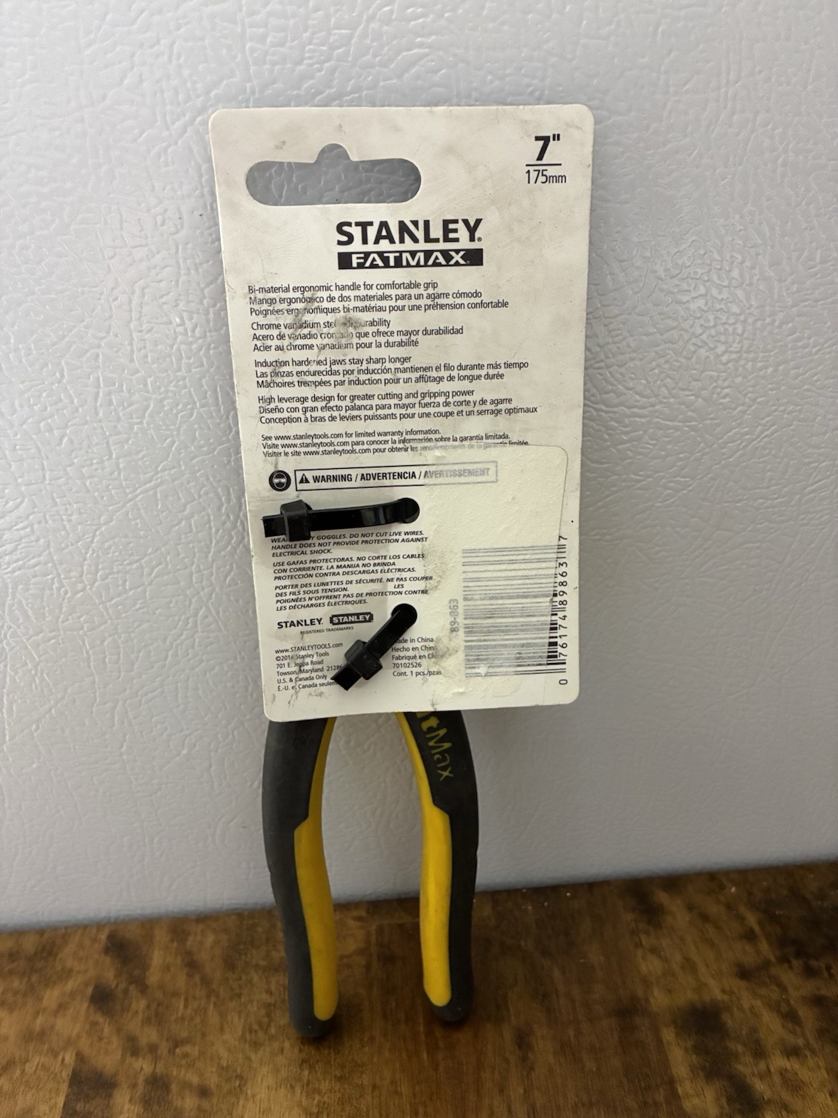 Stanley Fatmax 7” Linesman Pliers 89-863