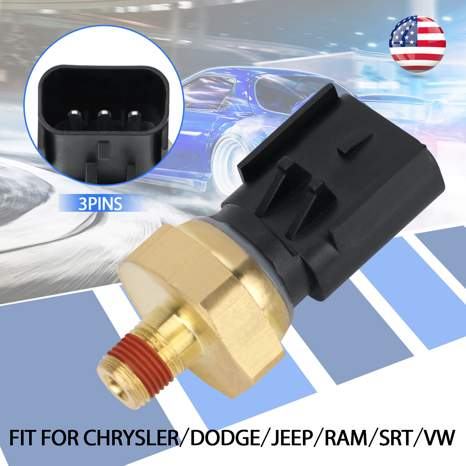 Engine Oil Pressure Sensor for Ram 1500 2011,2012,2013,2014,2015,2016 OPS186