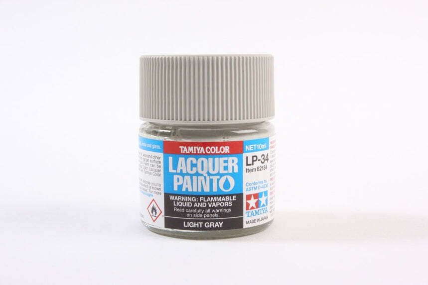 Tamiya 82134 LP-34 Light Gray Lacquer Paint 10ml TAM82134 - US