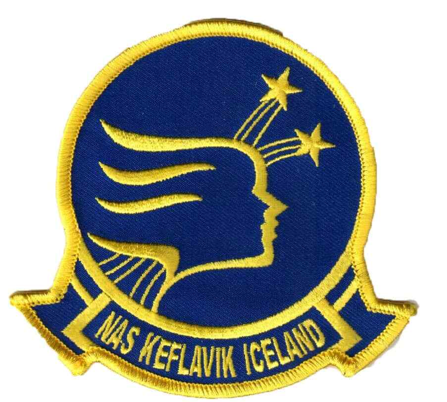 NAS KEFLAVIK ICELAND Patch – Hook and Loop, 4.25"