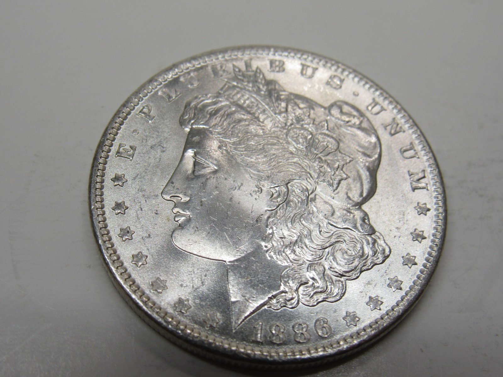 UNITED STATES 1886 MORGAN SILVER DOLLAR MS CONDITION MIRROR FINISH*