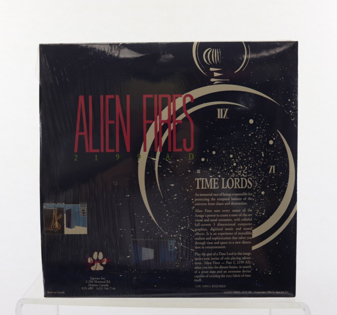 Alien Fires 2199 AD Commodore Amiga 1986