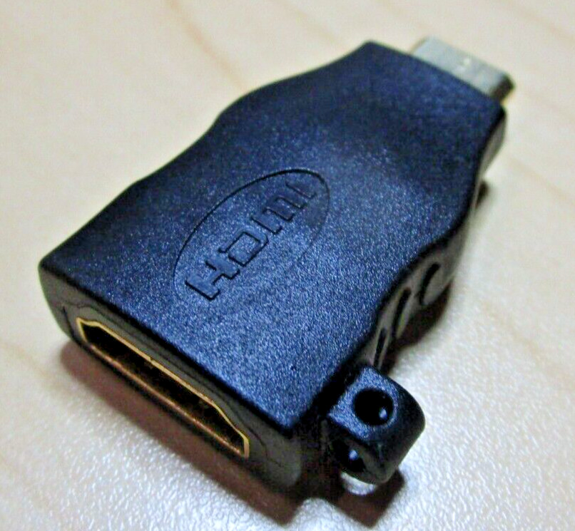 Cable Adapter | HDMI Mini Male to HDMI Female (Gold Plated)