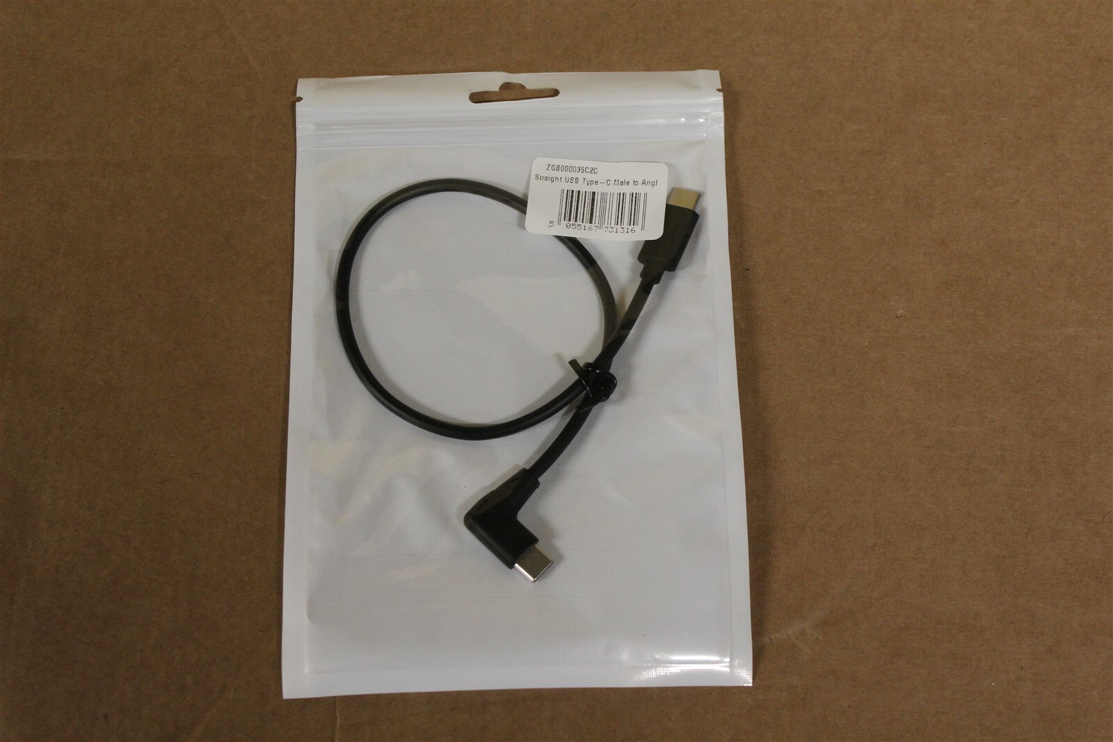 single USB Type-C to Angled Type-C ZGB000035C2C New Genuine part