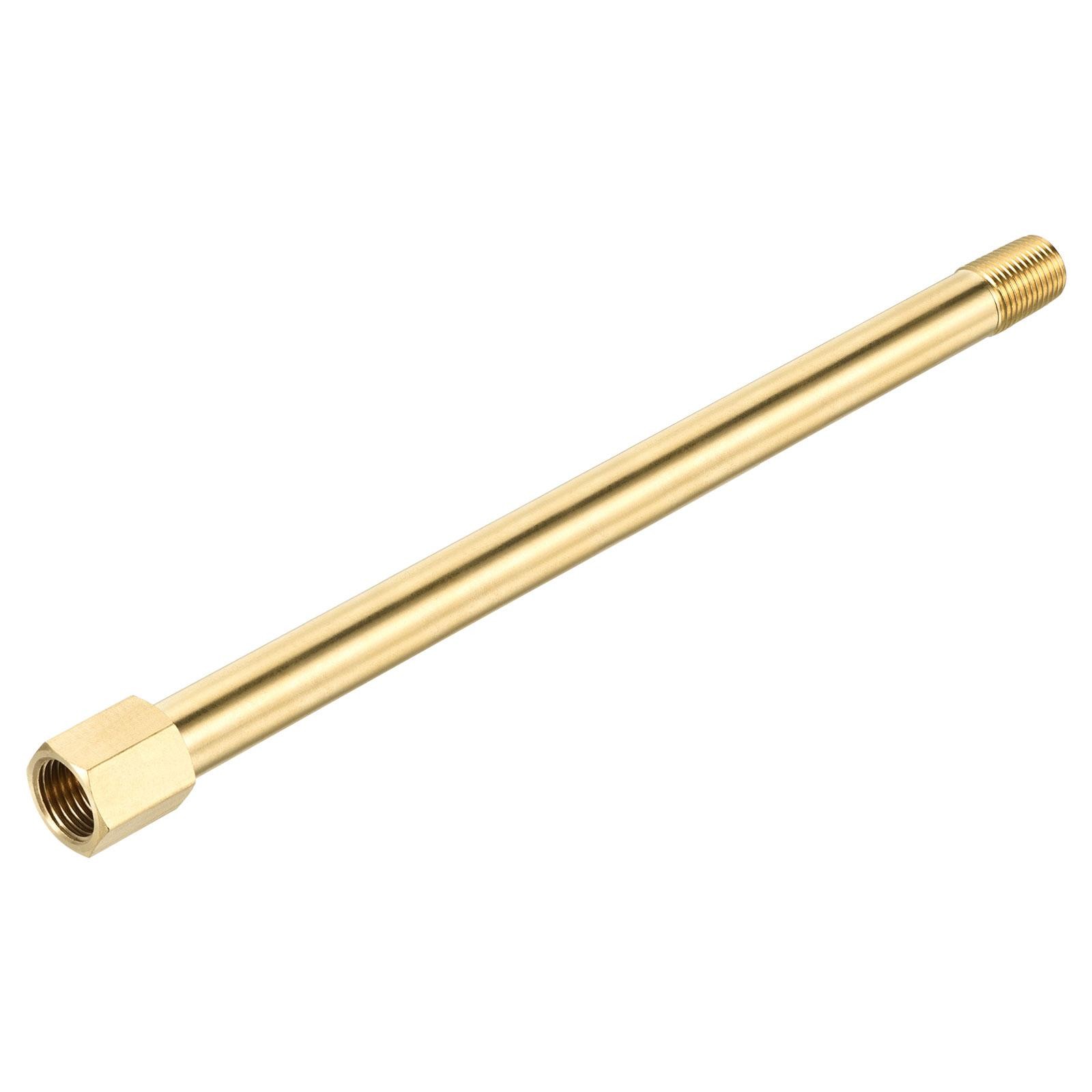 Brass Pipe Fitting G1/4  Adapter 200mm Extension Connector Hex Coupling