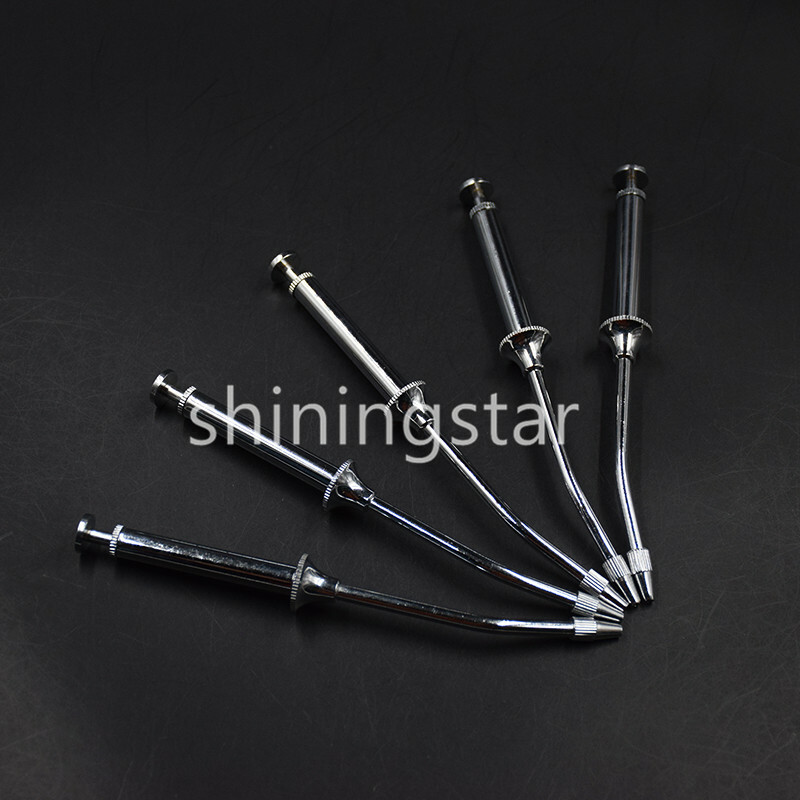 5x Dental Amalgam Carrier Gun Delivery Restorative Filling Syringe Instruments