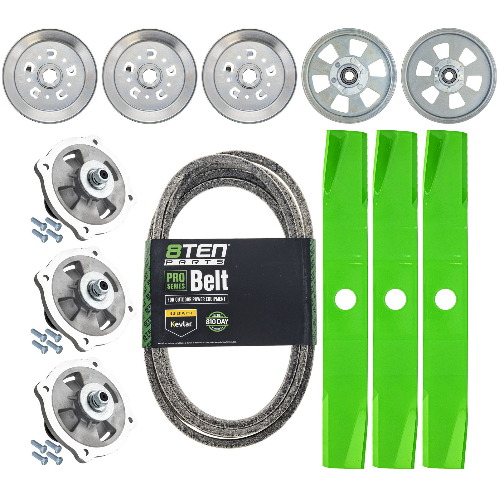 8TEN Deck Rebuild Kit for Kubota RCK54P-724Z 781Z Z724 54-Inch K5645-34340