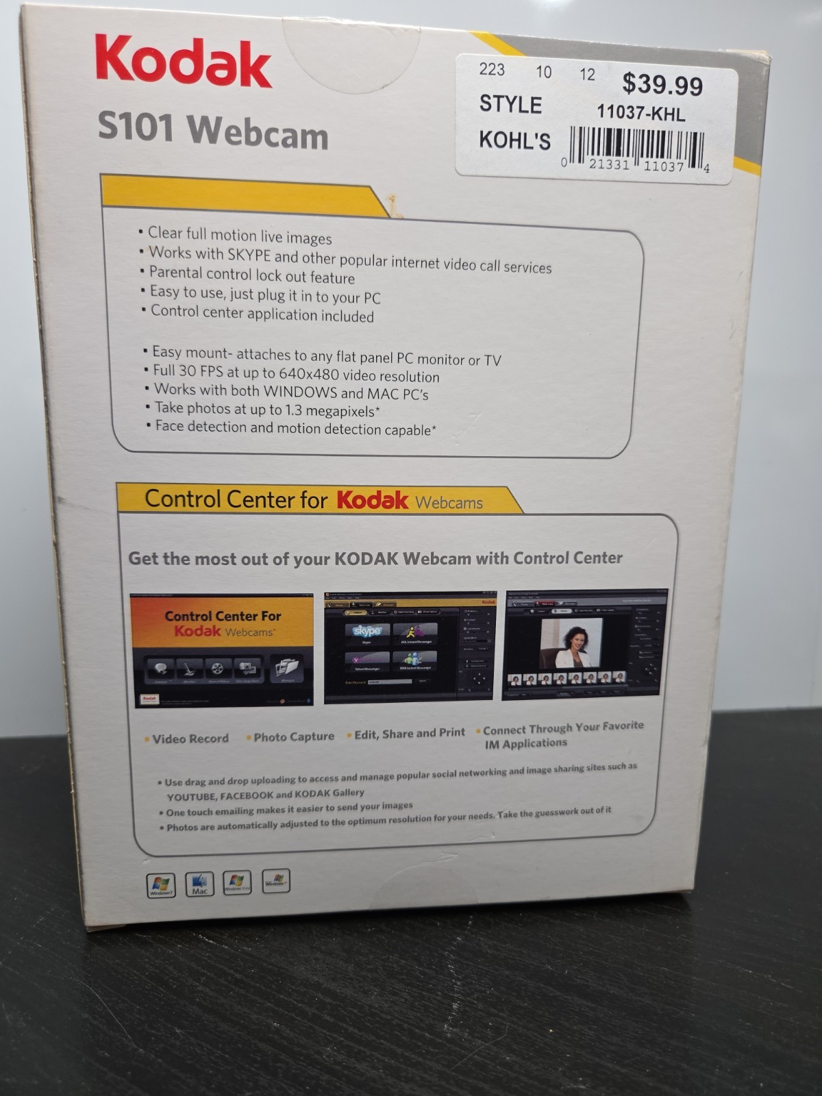 KODAK S101 WEBCAM (NIB)