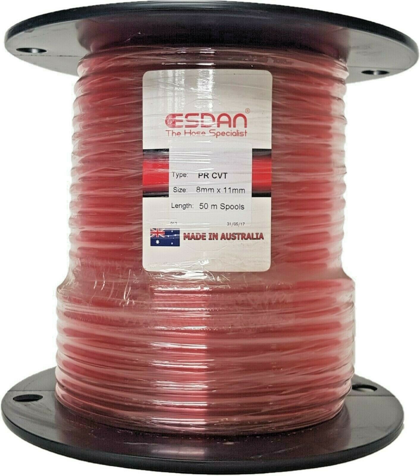 Petrol Oil Resistant Flexible Marine Clear Vinyl Tube 5/16" 8mm x 11mm 50m Coil