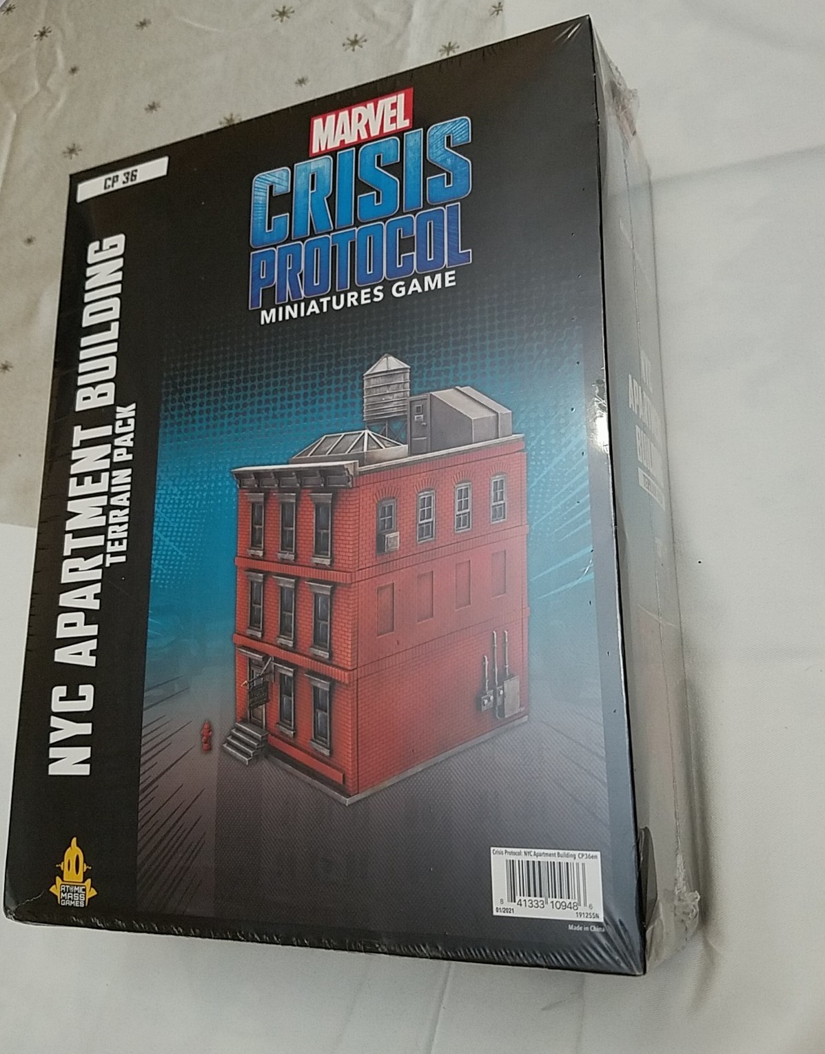 Marvel Crisis Protocol NYC Apartment Building Terrain Pack - New CP36
