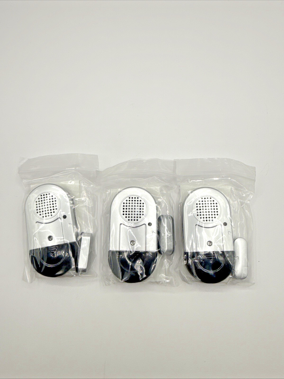 Sanjie 125dB 3 Pack Wireless Door Window Alarm Magnetic Security Sensors