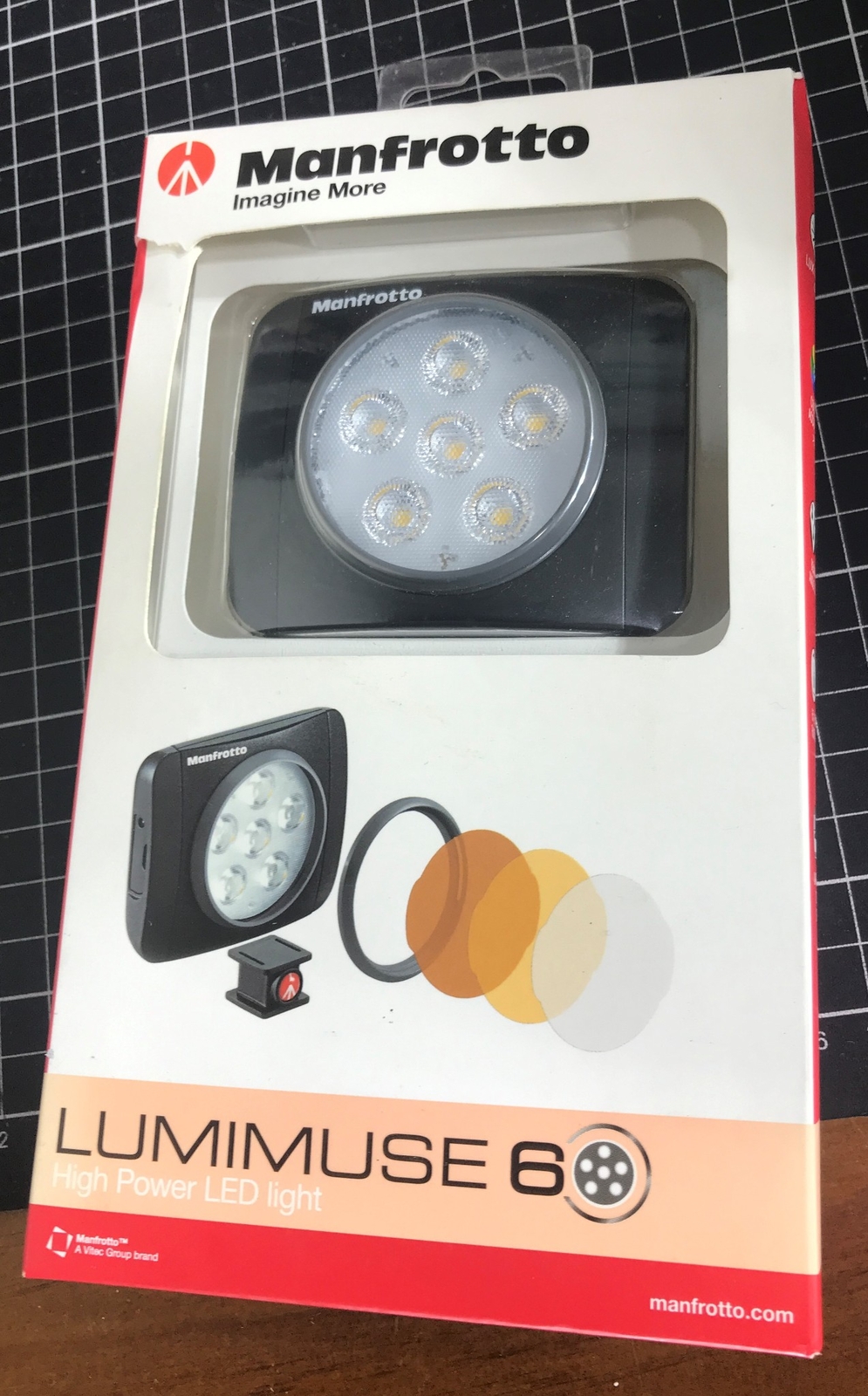 NEW Manfrotto Lumimuse 6 High Power Led Light