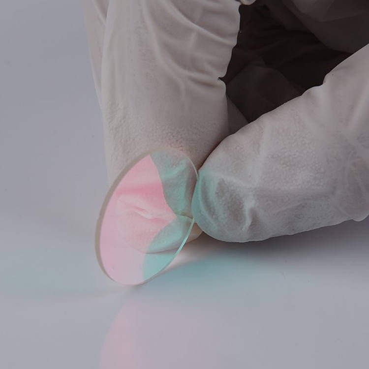 1PC 45° Dichroic Mirror R99%@300-500nm T95%@540-1100nm 1mm Thickness 8-60mm