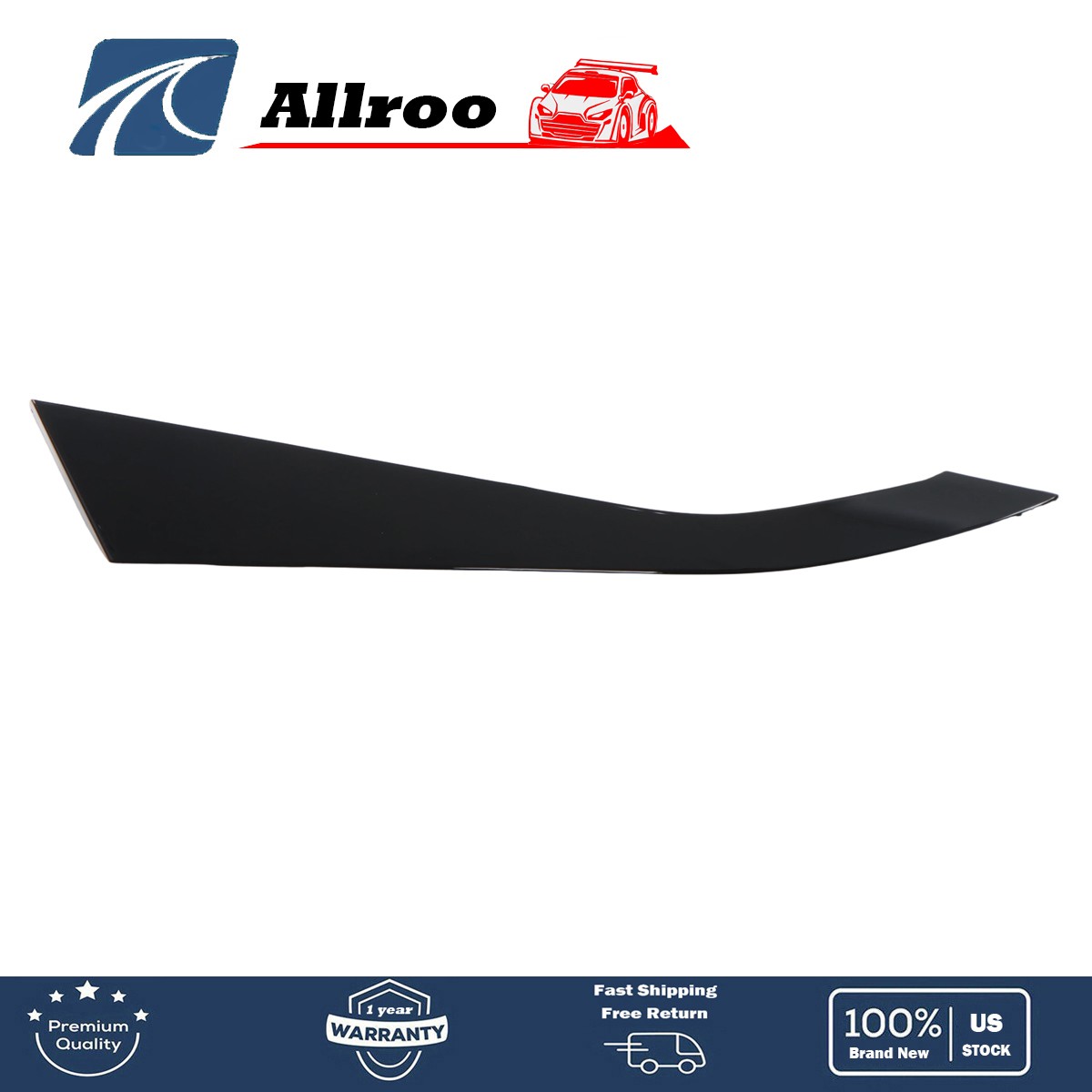 New For Nissan Altima 2019-2024 Rear LH Upper Quarter Trim Interior Panel Black