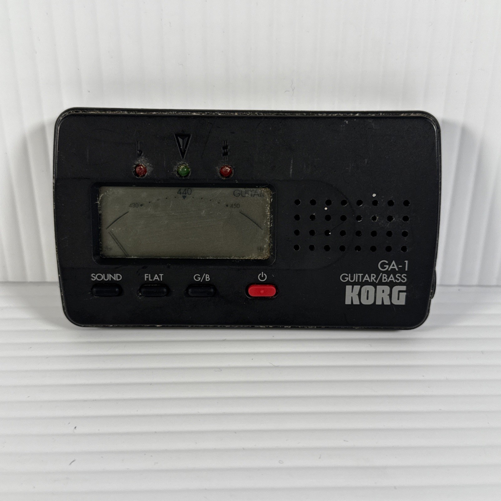 KORG GA-1 Tuner for Guitar and Bass Tested Works Black Music Instruments Tuning
