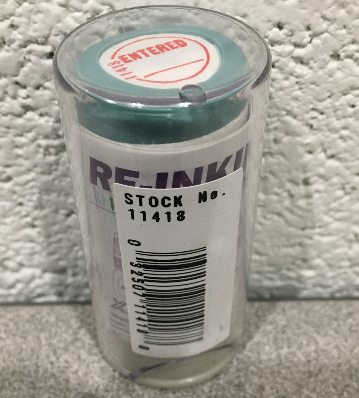 XStamper Red Pre-Inked "Entered"11418