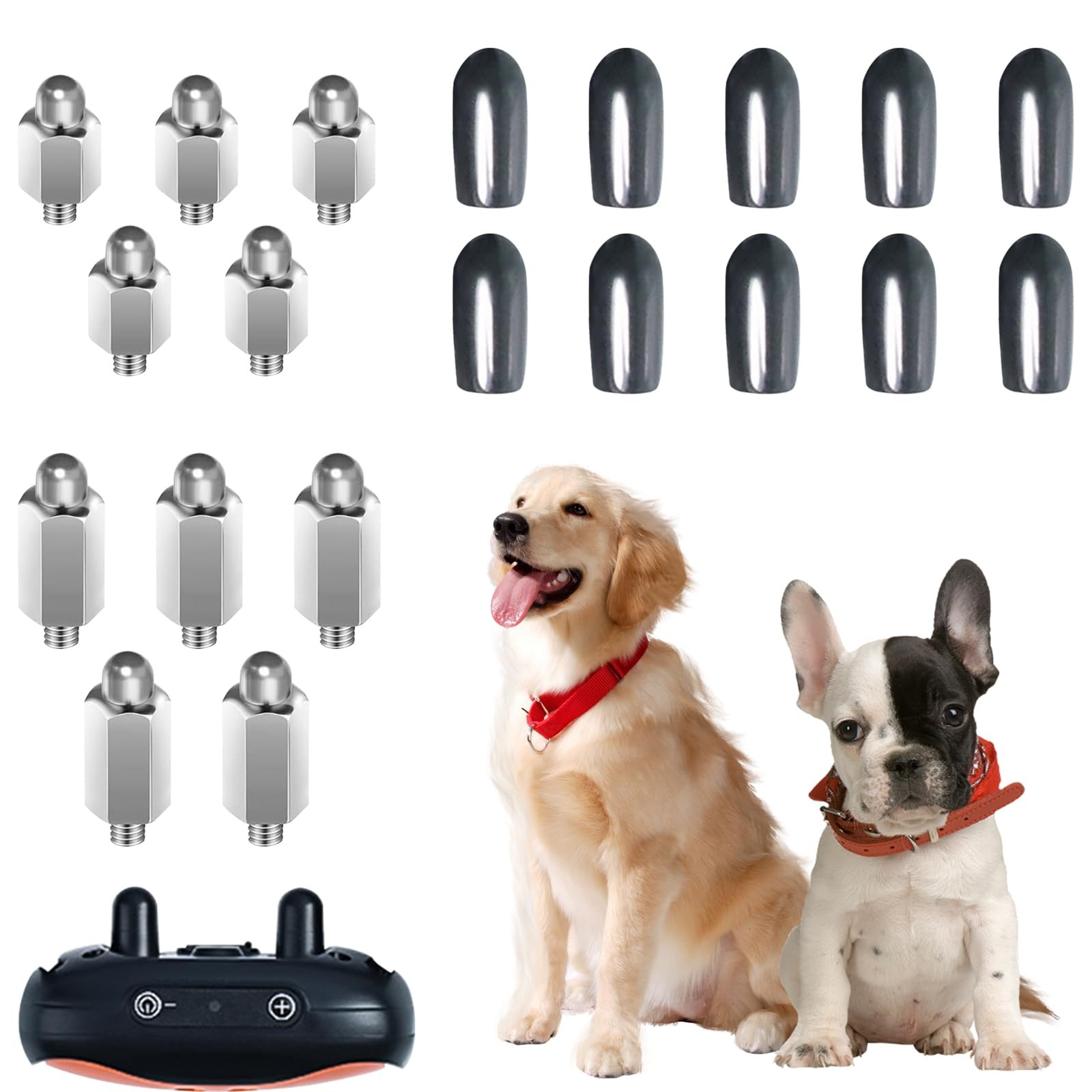 20 PCS Extra Contact Points Replacement Part for Dog Training Collars Dog Shock