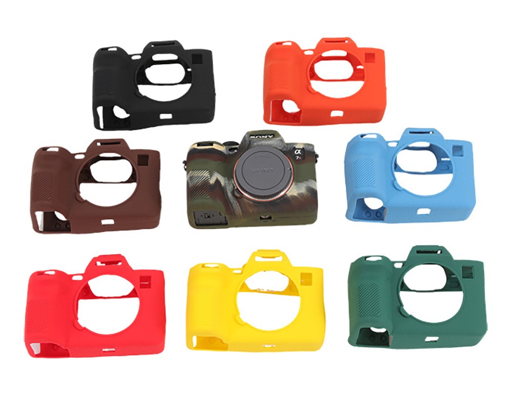 Anti-Slip Soft Silicone Camera Case Shell Cover For Sony Alpha A7 V A7M5 A7R5