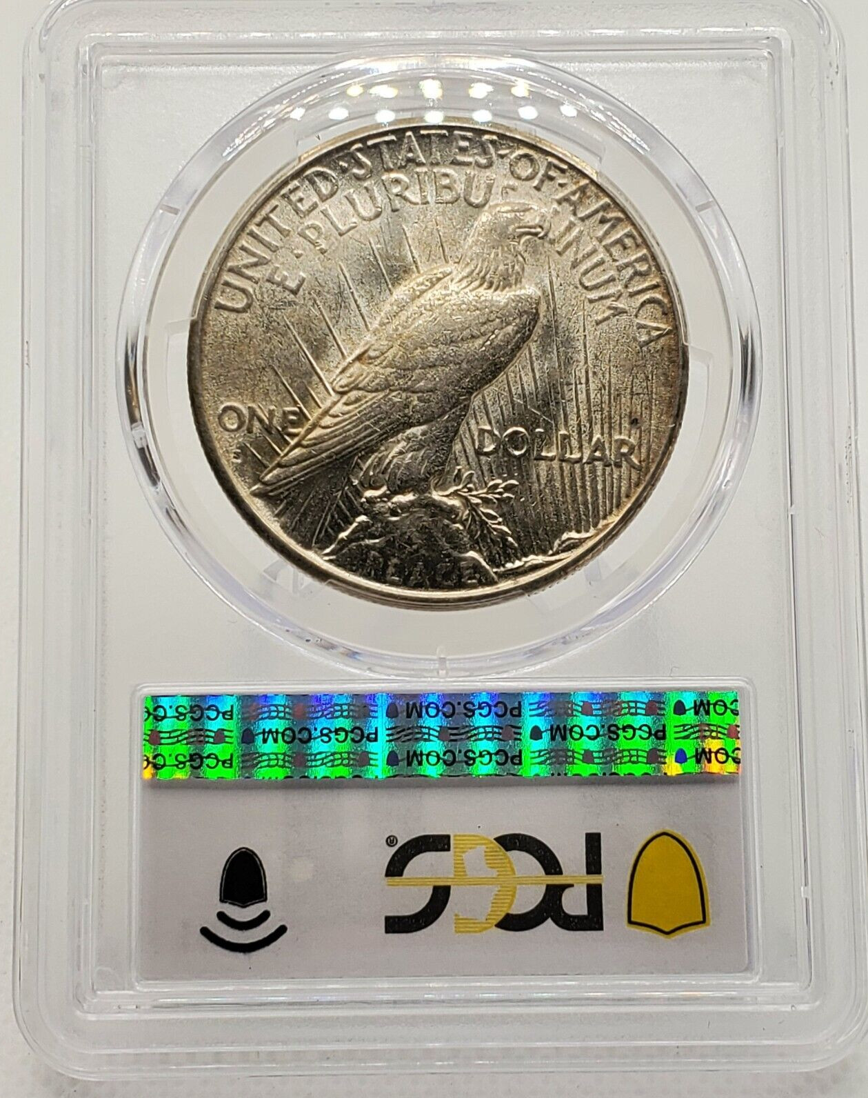1926-S Peace Dollar PCGS AU55, Nice Luster