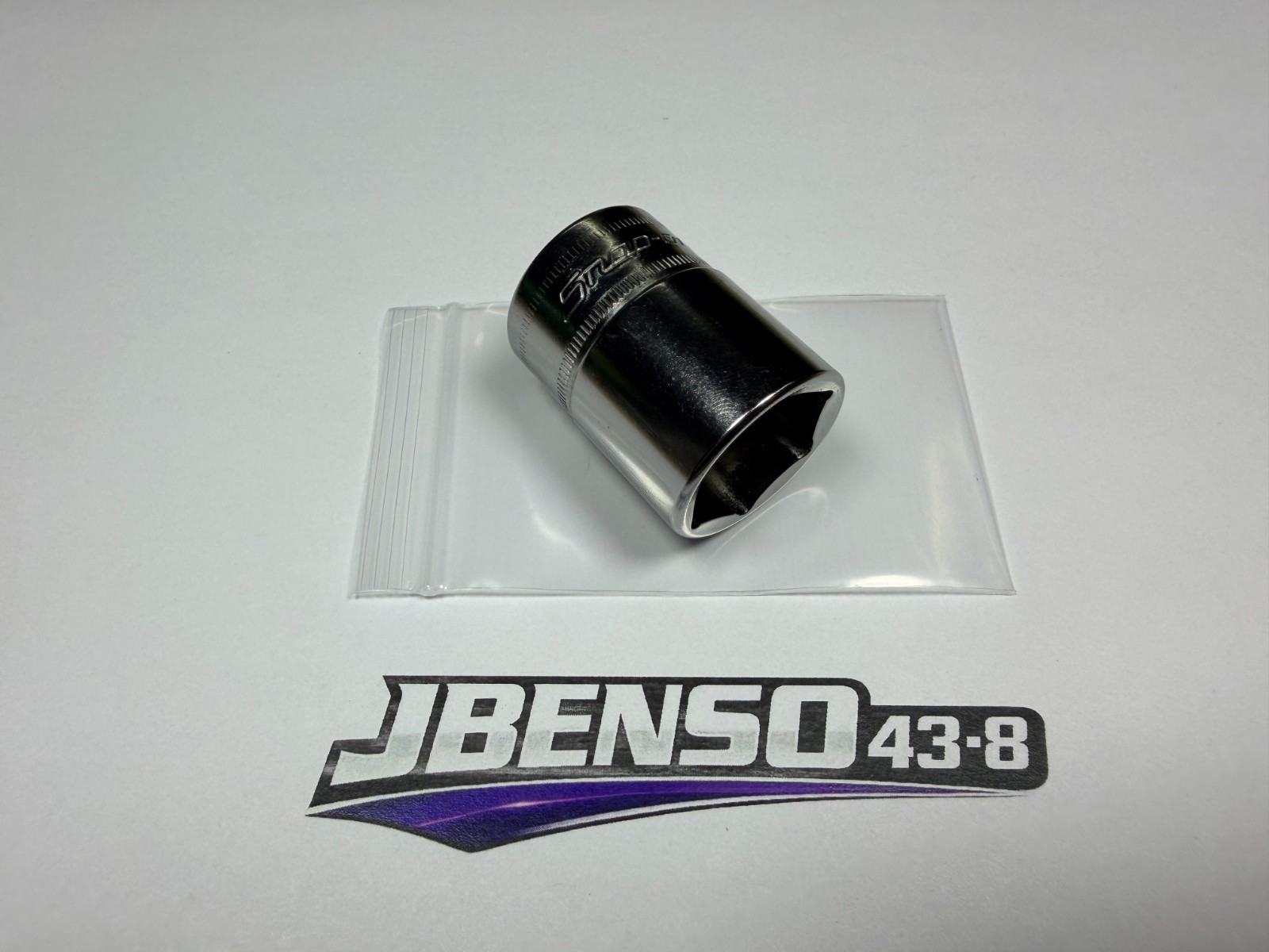 Snap-On Tools USA NEW 3/8" Drive 21mm Metric 6pt Shallow Chrome Socket TWM21