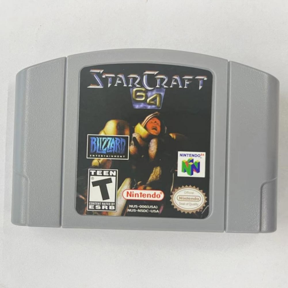 StarCraft 64 - Nintendo 64 (N64) Hard to find Tested and working Popular title