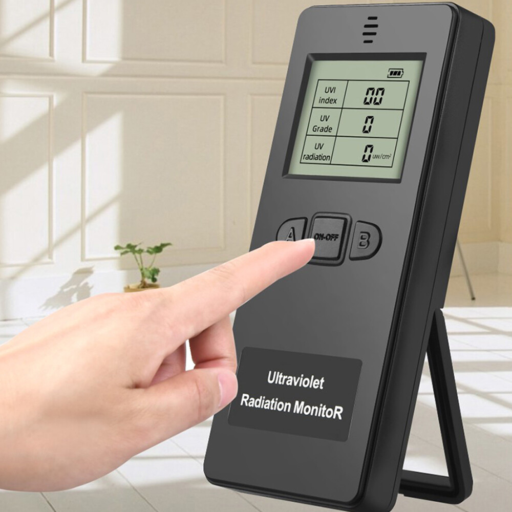 Portable Digital Ultraviolet Radiation Detector UVI Meter Dosimeter Tester O2L2