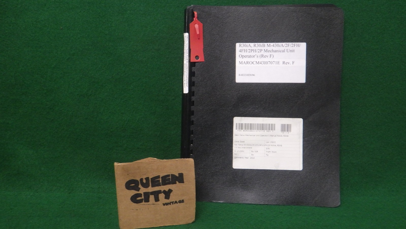 Fanuc Robotics Mechanical Unit Operator Manual R-30iA,R30iB M-430iA/2F+Others