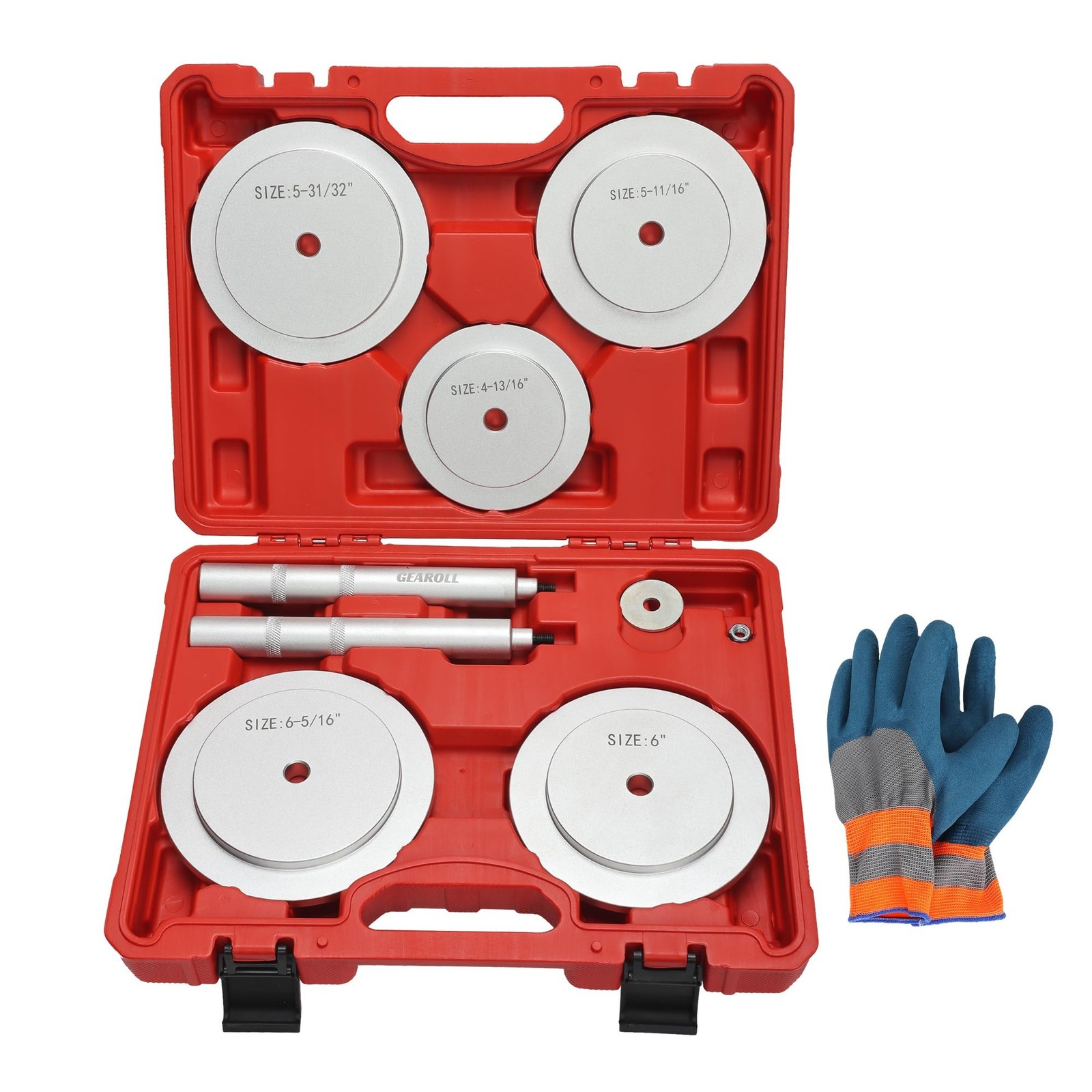 Truck Hub Seal Installer Kit Fit for Size Seal for Class 7 & Class 8 Trucks, ...