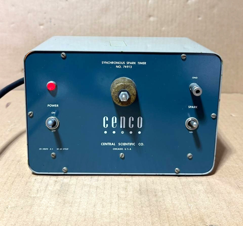 Vintage Cenco Synchronous Spark Timer 74913