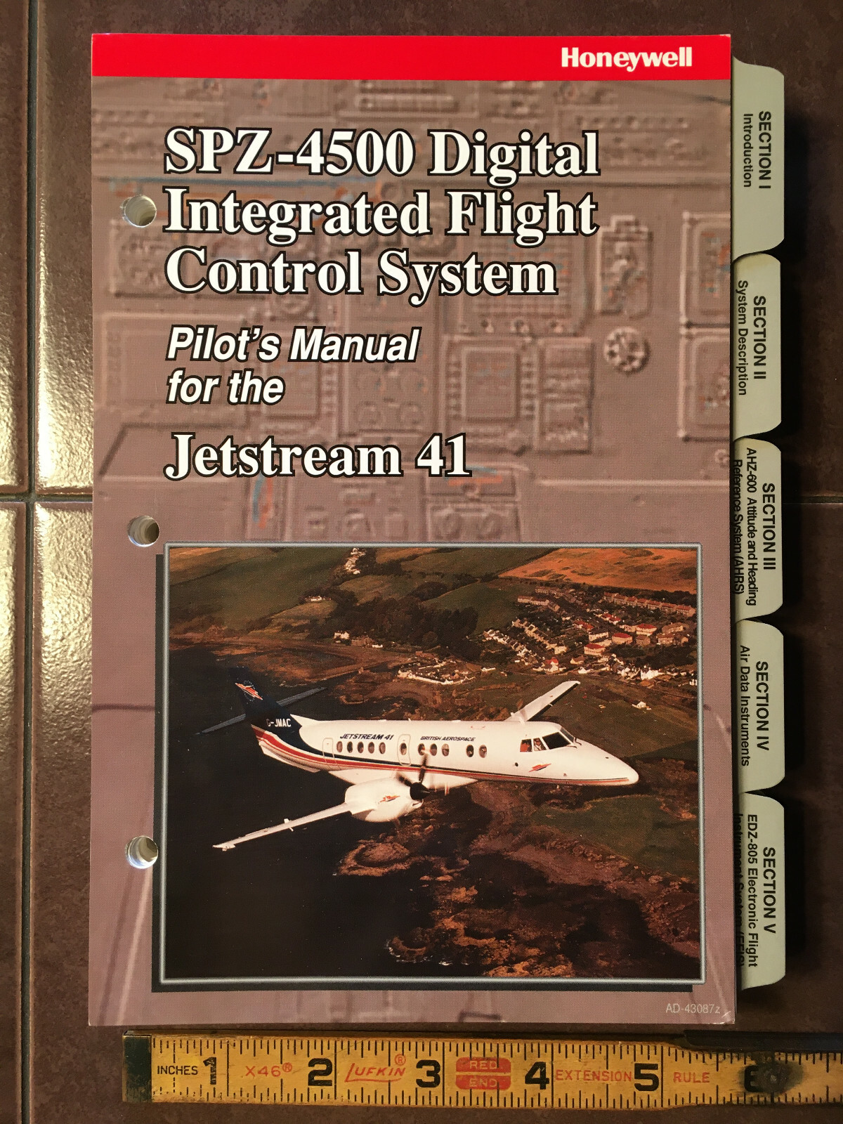 Honeywell SPZ-4500 IFCS in BAe Jetstream 41 Pilot's Guide Manual