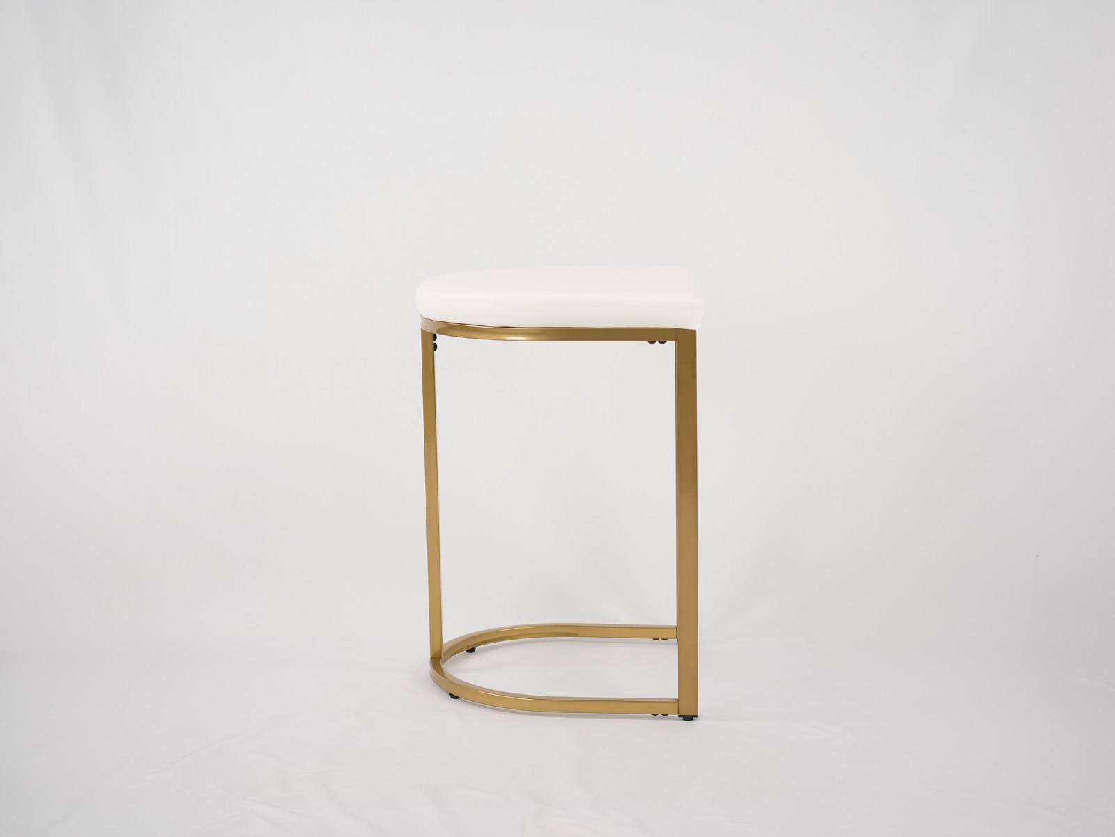 Hengming Bar Stool-Fully disassembled KD Iron Frame-PU, suitable for use in re