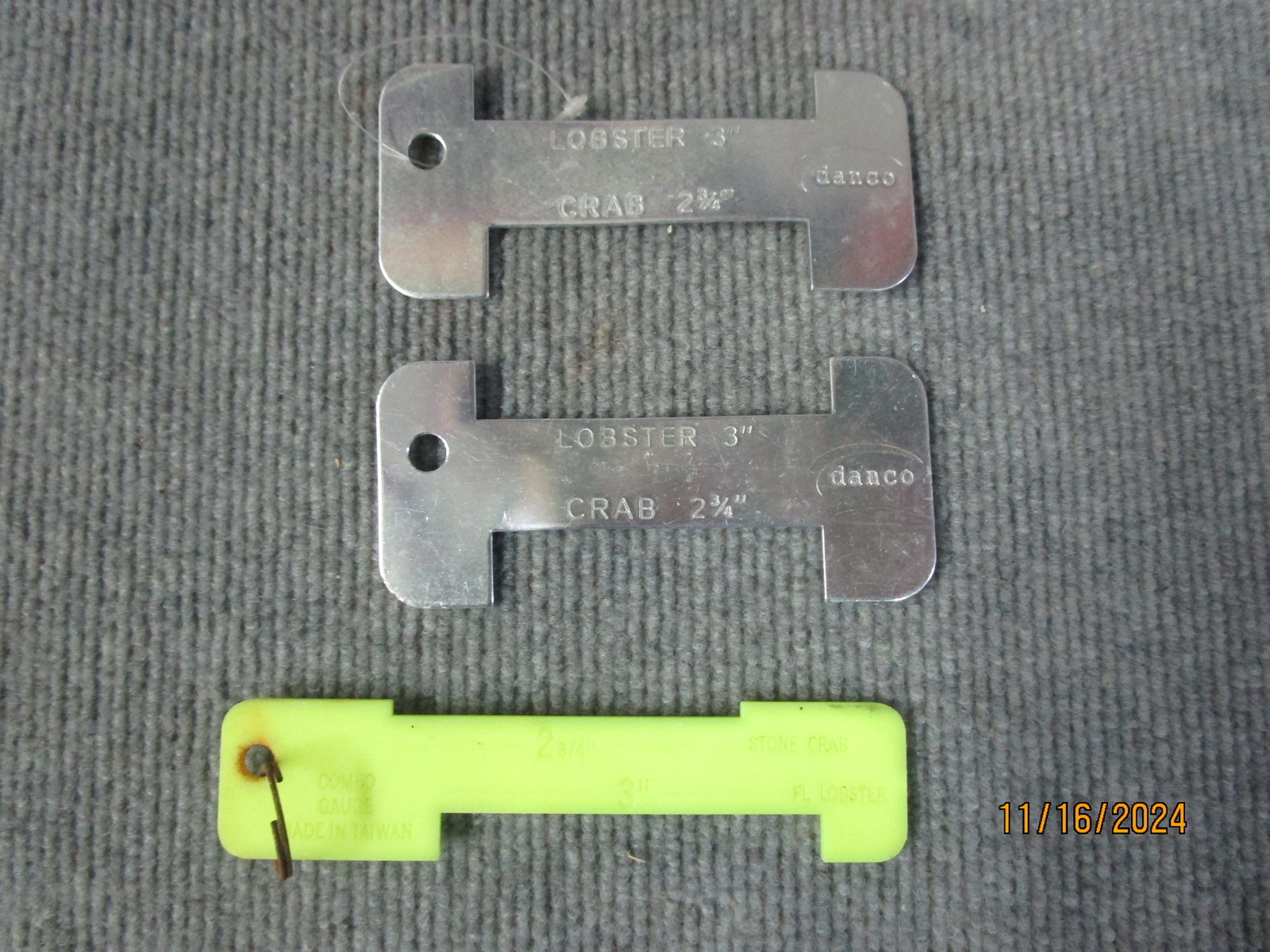 2 Danco Lobster & Crab Gauge