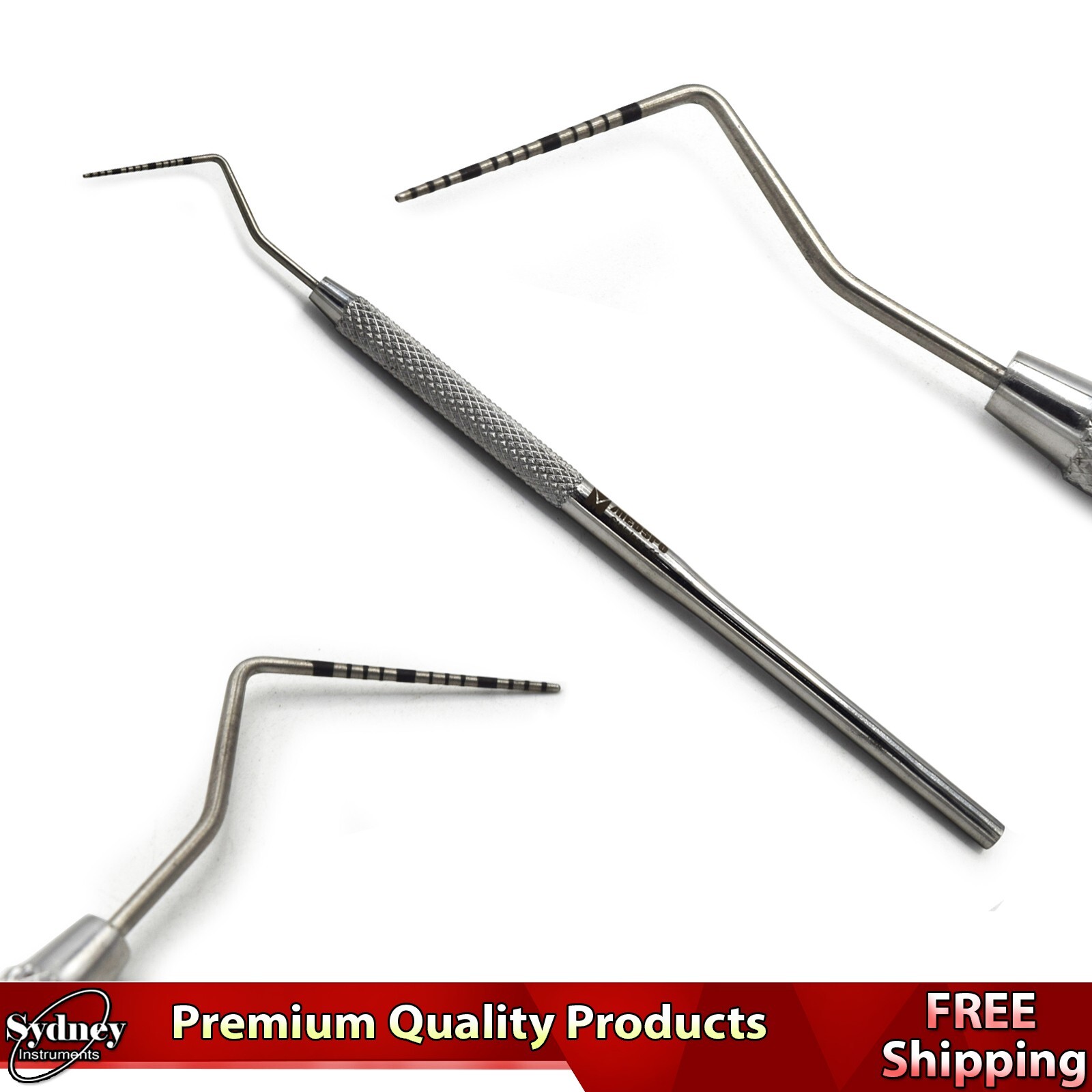 Dental Probes William Probes Color Coded Depth Measuring Instruments Lab