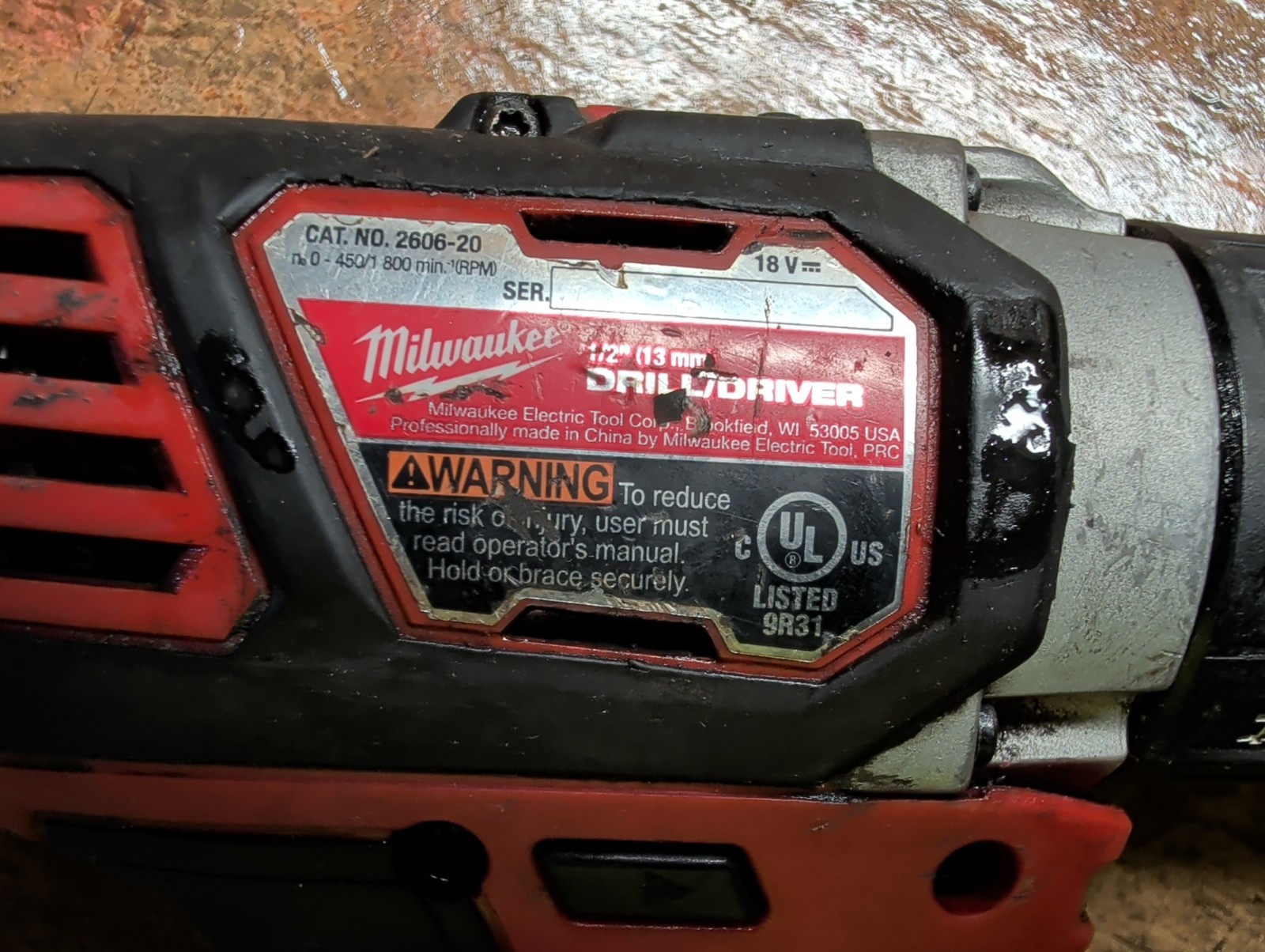Milwaukee 2606-20 M18 Compact 1/2" Drill Driver - Tool Only