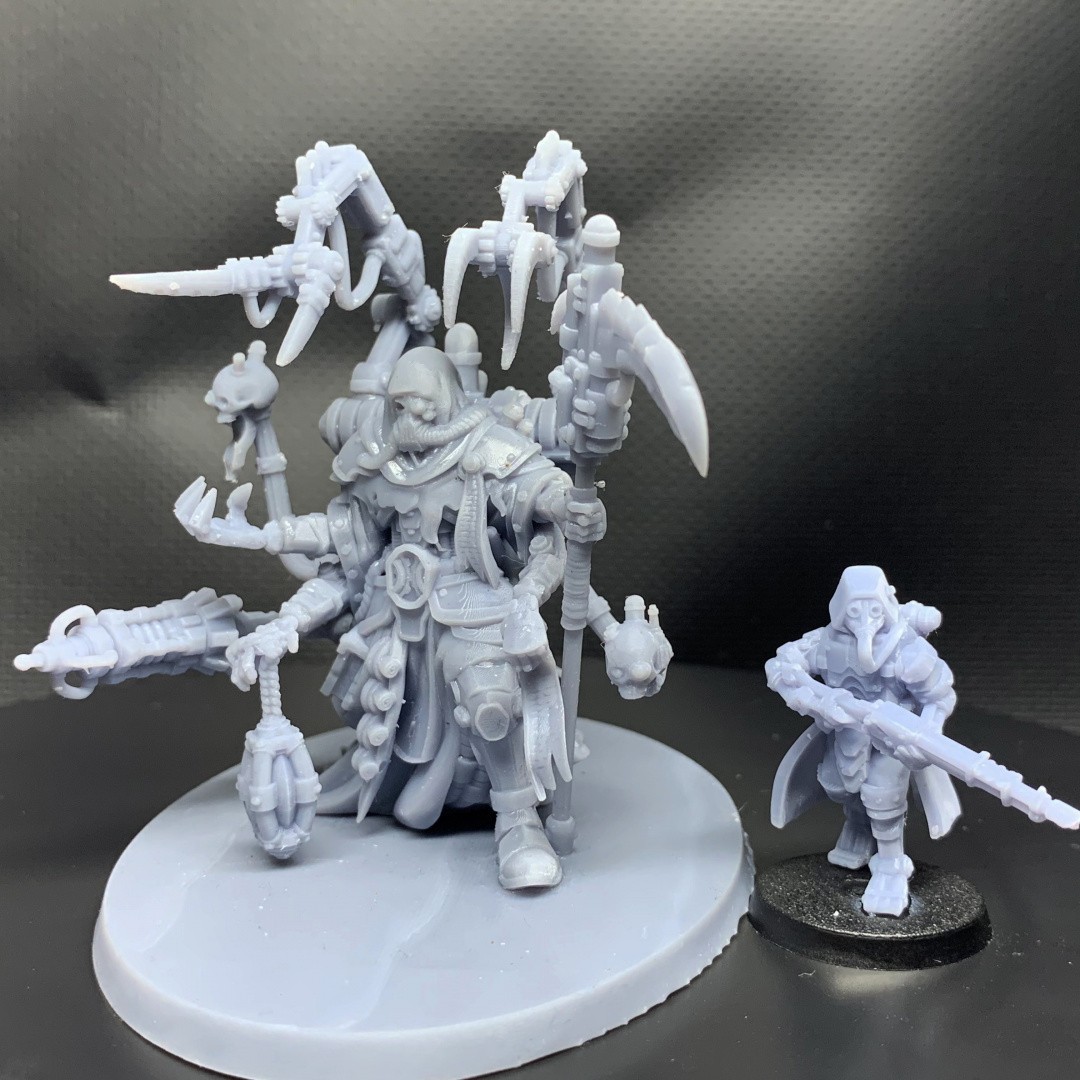 Scavenger Seeker Grimdark 3D Printed Miniatures Station Forge 16k
