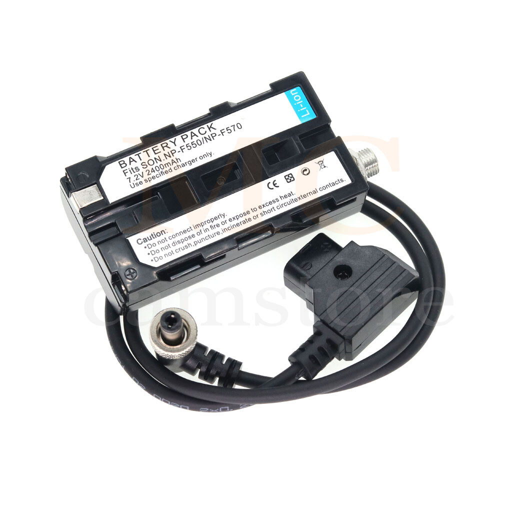 Atomos SmallHD 702 Monitor for SONY.-NP-F550/F570 power Coupler DC Dummy Battery