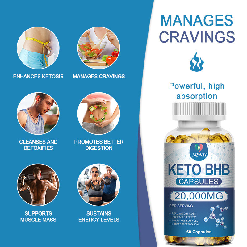 Keto Diet Pills 20,000mg Best Weight Loss Fat Burner Carb Blocker Diet ACV Pills