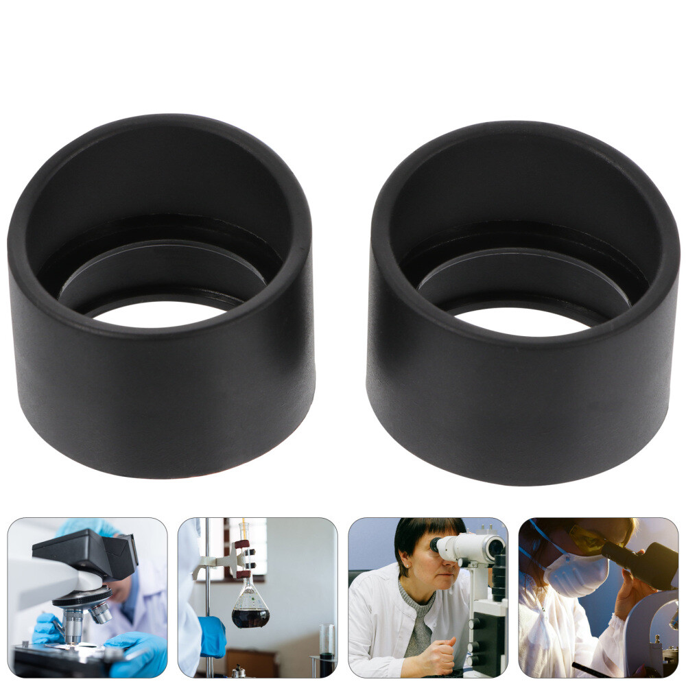 2Pcs Goggles Rubber Child Eye Cups Microscope Accessories Binoculars Eyepiece