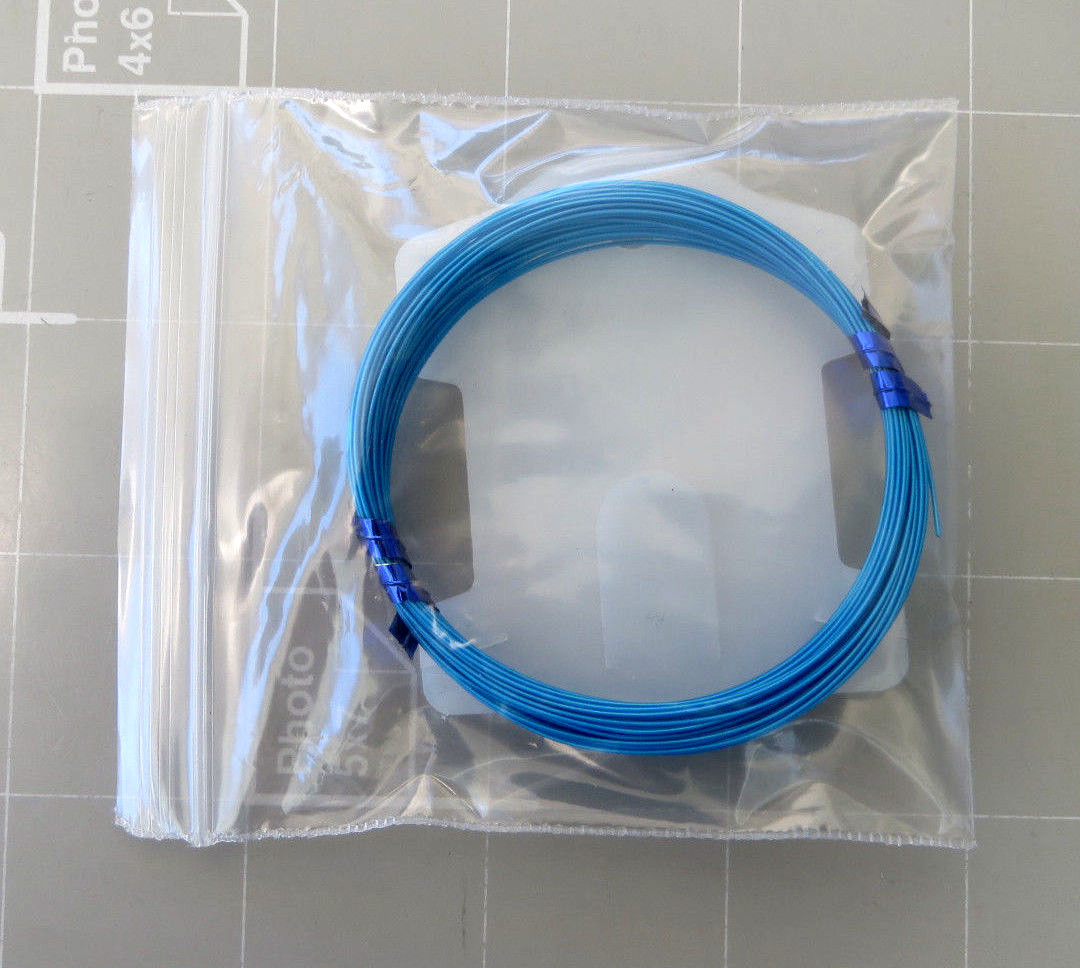 30 ft Blue Kynar wire wrap wire 30 awg xbox modding