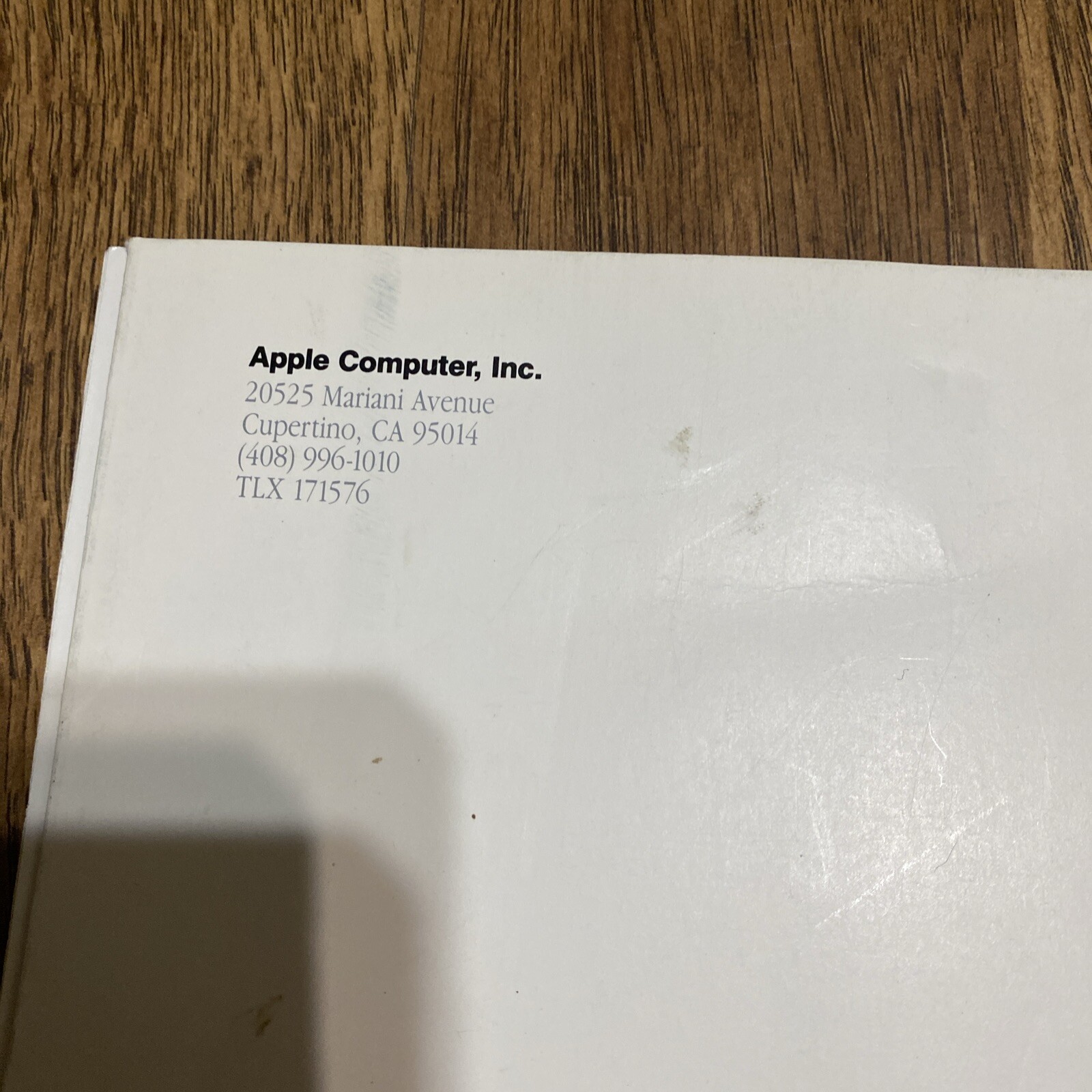 MacIntosh Pascal Technical Appendix 1984 Apple M1507